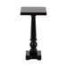 Side Table Black 12x12x25 5
