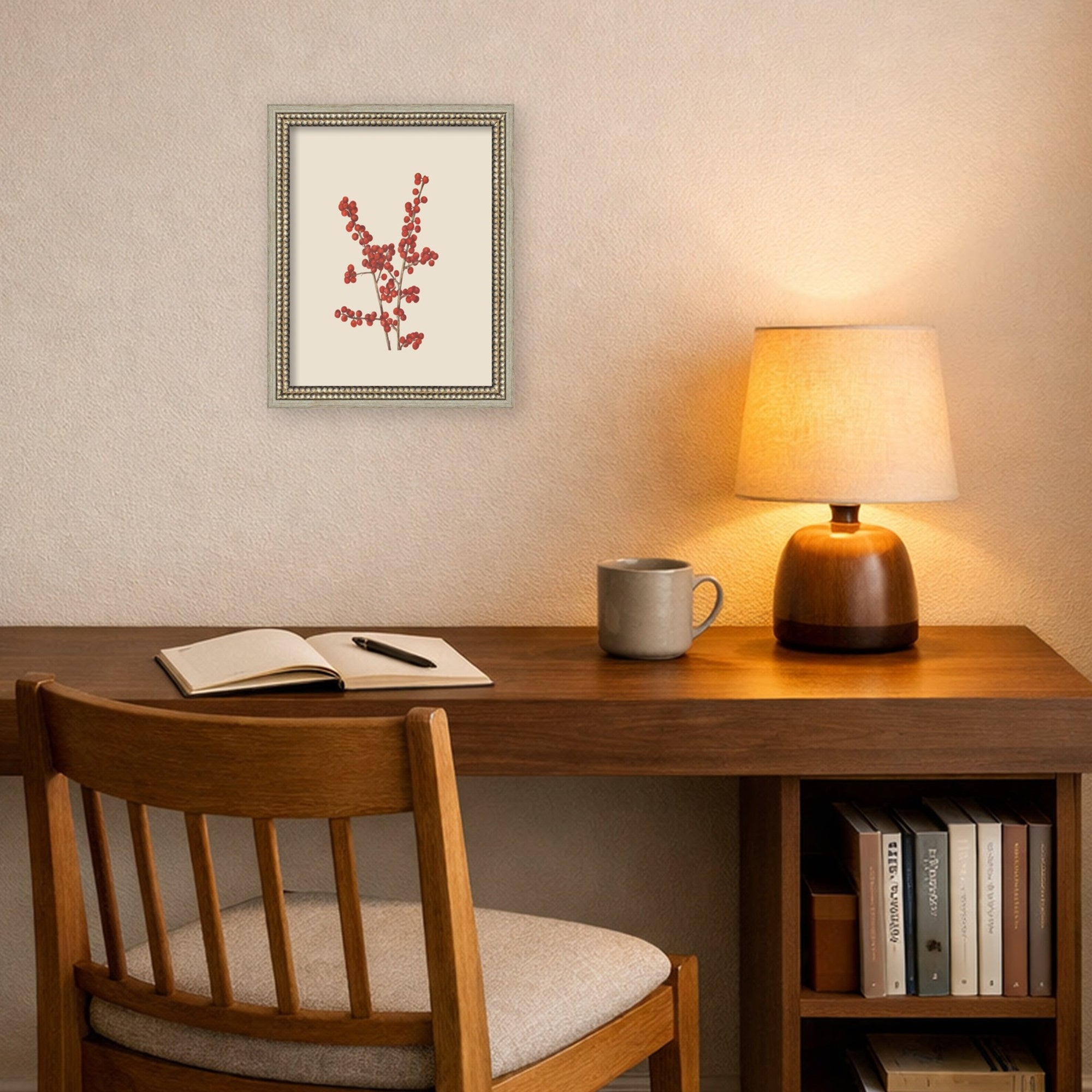 Mounted Canvas Castellan Silver 13x16 6