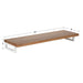 Floating Shelf Natural White 24" 2