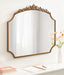 Scallop Mirror Gold 36x32 7