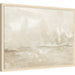 Mounted Canvas 38x29 Woodgrain Stripe Blonde 5