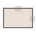 Pinboard Lucie Black 37x25 2