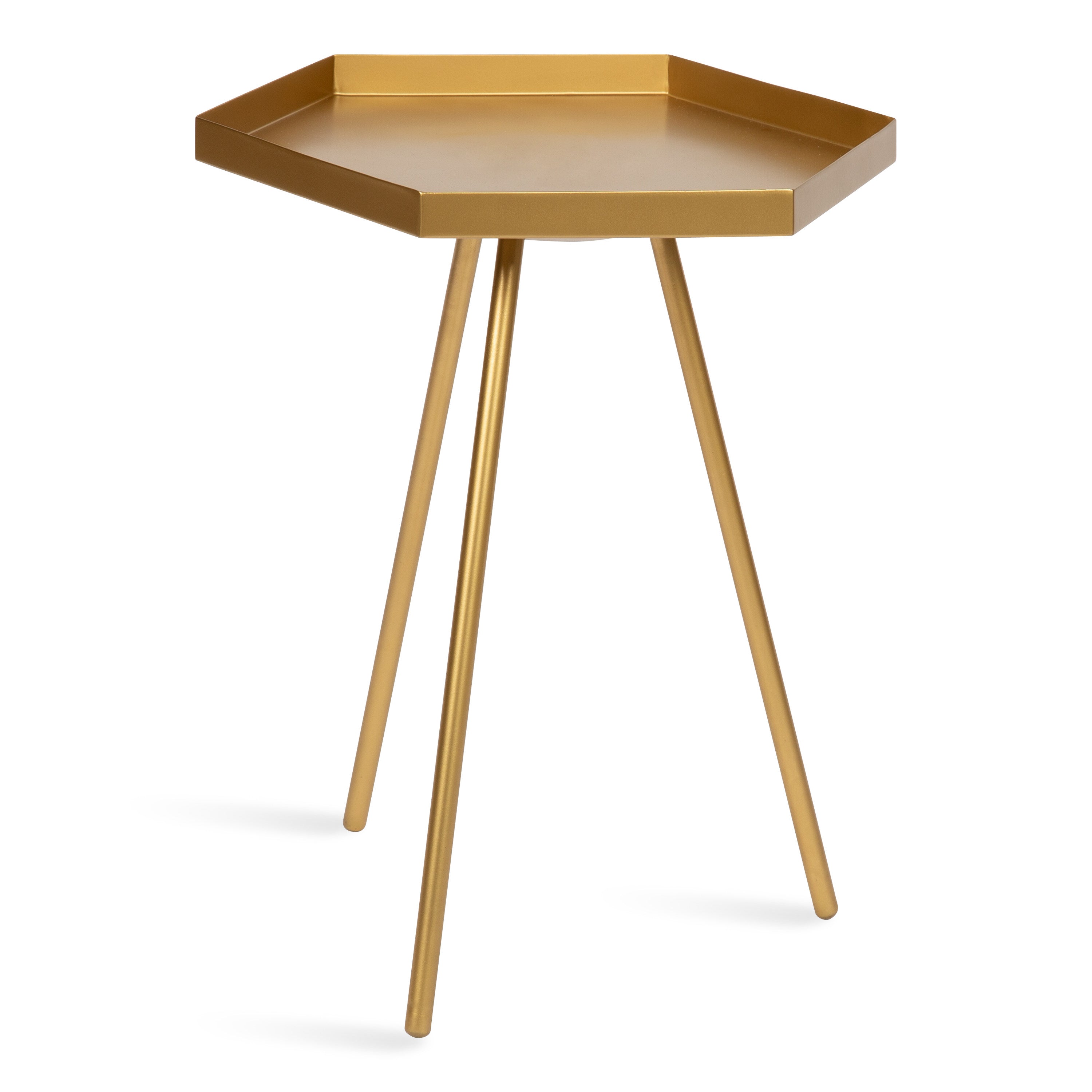 Side Table Gold 17x15x20 3