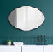 Scallop Mirror Black 18x24 6