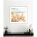 Framed Art 34x34 Woodgrain Stripe Blonde 5