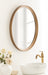 Round Mirror Gold 30" Diameter 6
