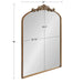 Arch Mirror 24x36 Gold 5