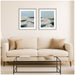 Framed Art Set 2 Piece Set 21x25 Florence Silver 7