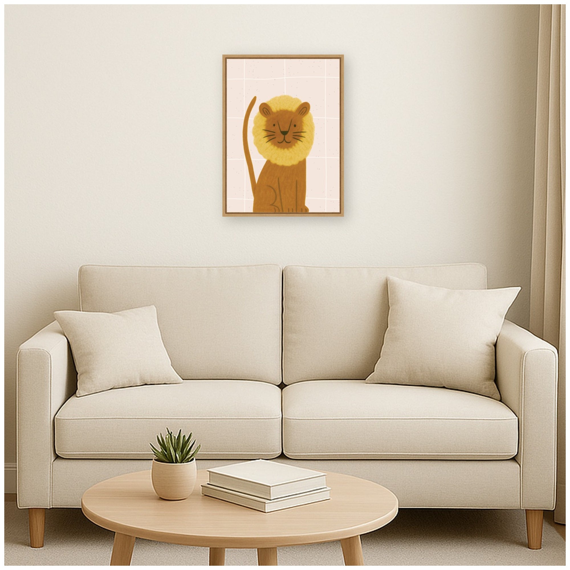 Framed Canvas 18x24 Sylvie Natural 7