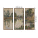Art Set Sylvie Walnut 3 Piece Set 18x40 2