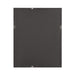 Wall Frame Black Gold 16x20 matted to 8x10 4