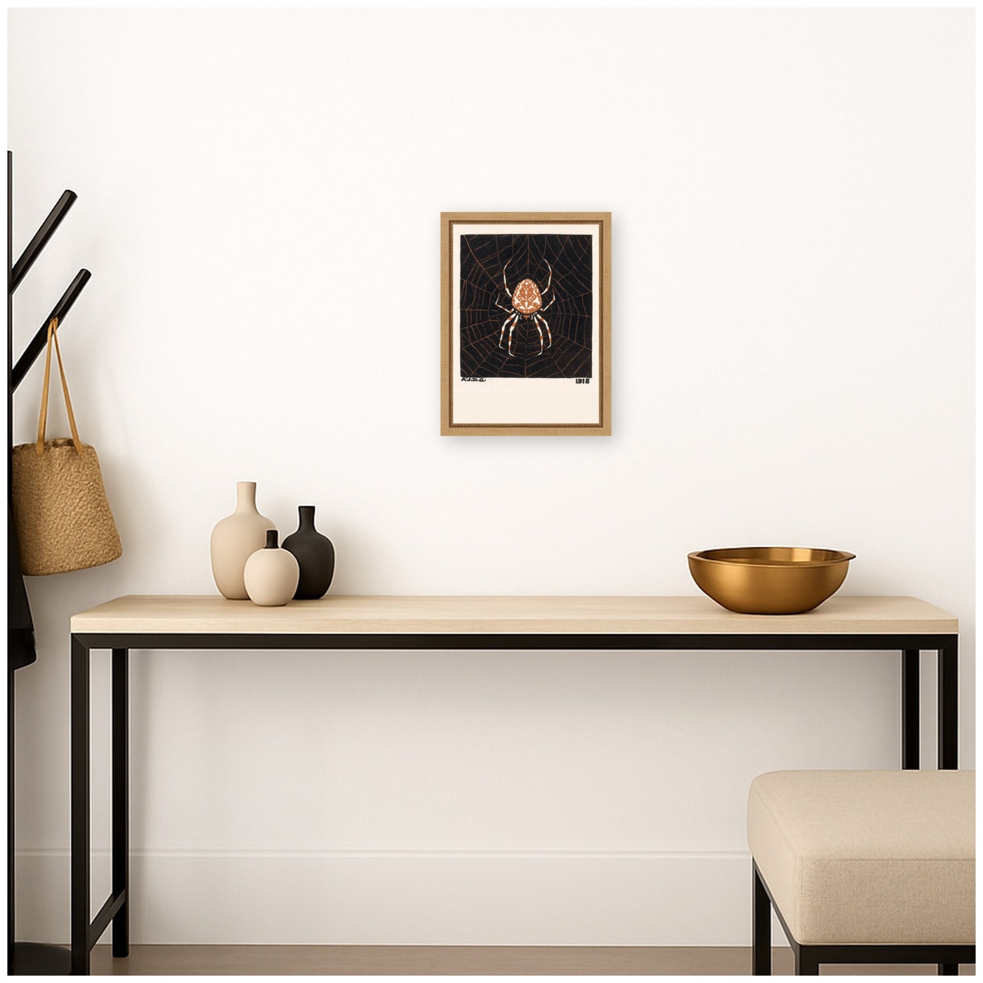 Framed Canvas 10x13 Sylvie Natural 5