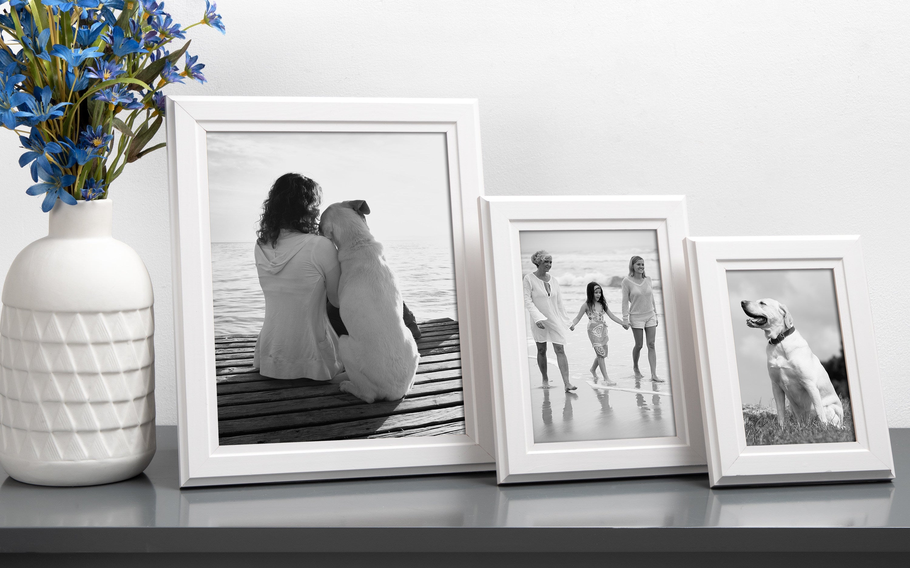 Tabletop Frame White 8x10 7