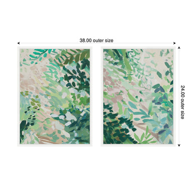 Art Set 2 Piece Set 18x24 Sylvie White 2