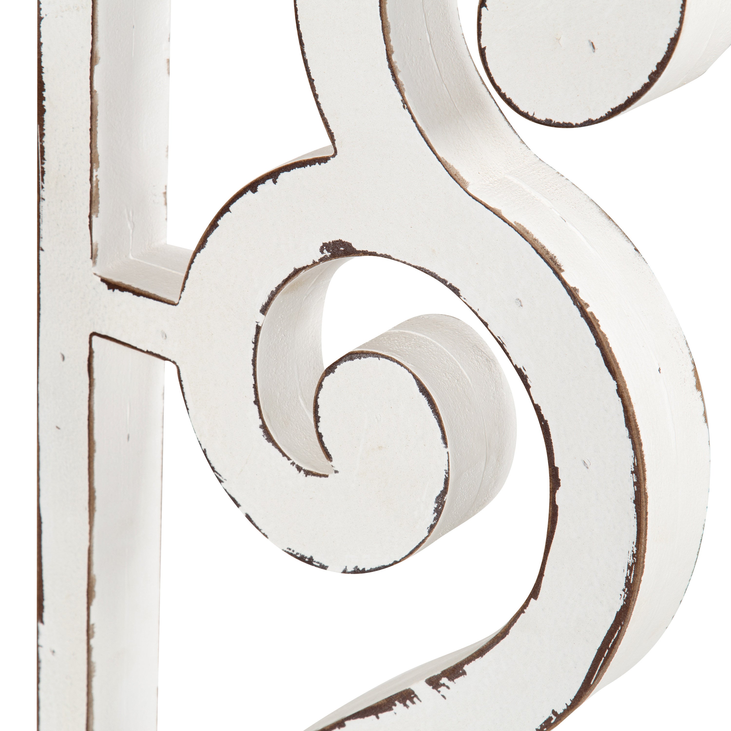 Console Table Rustic Brown White 42x14x30 3