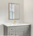 Rectangle Mirror Gold 22.75x28.75 5