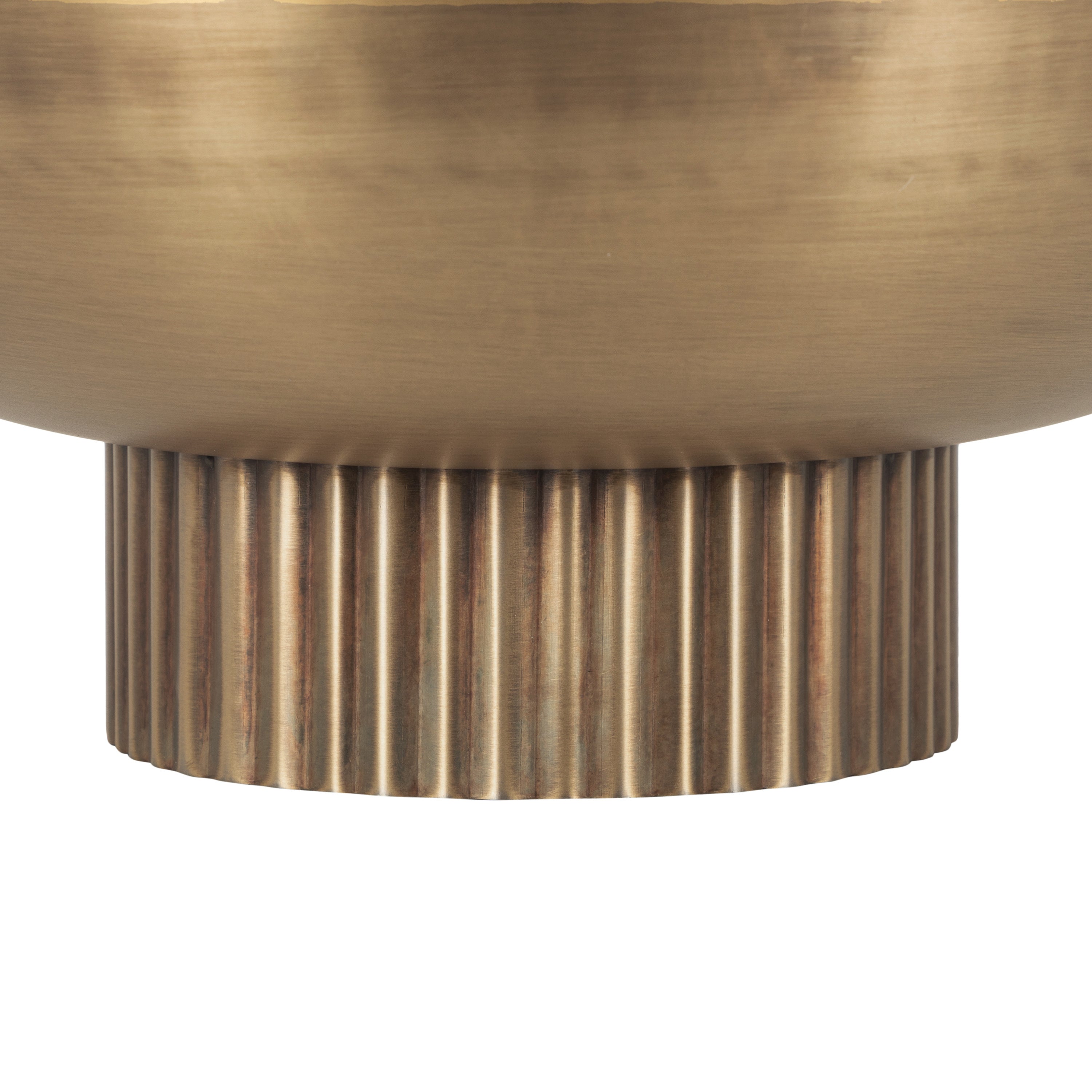 Serving Bowl 12x12x5 Gold 5