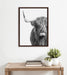 Framed Canvas Sylvie Walnut 18x24 5