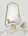 Irregular Mirror Gold 23x30 6