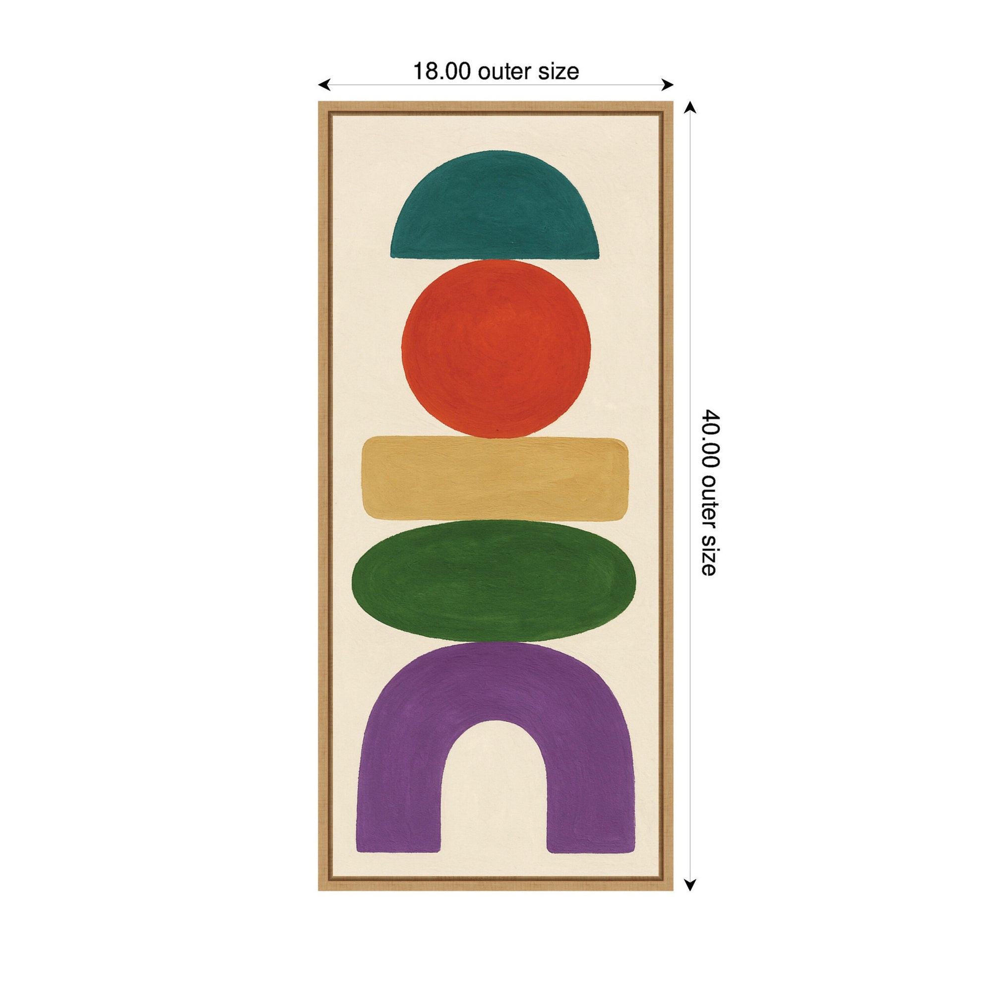 Toys Panel by Laura Moss Framed Canvas Wall Art Print