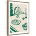 Framed Canvas Sylvie Dark Gold 18x24 1