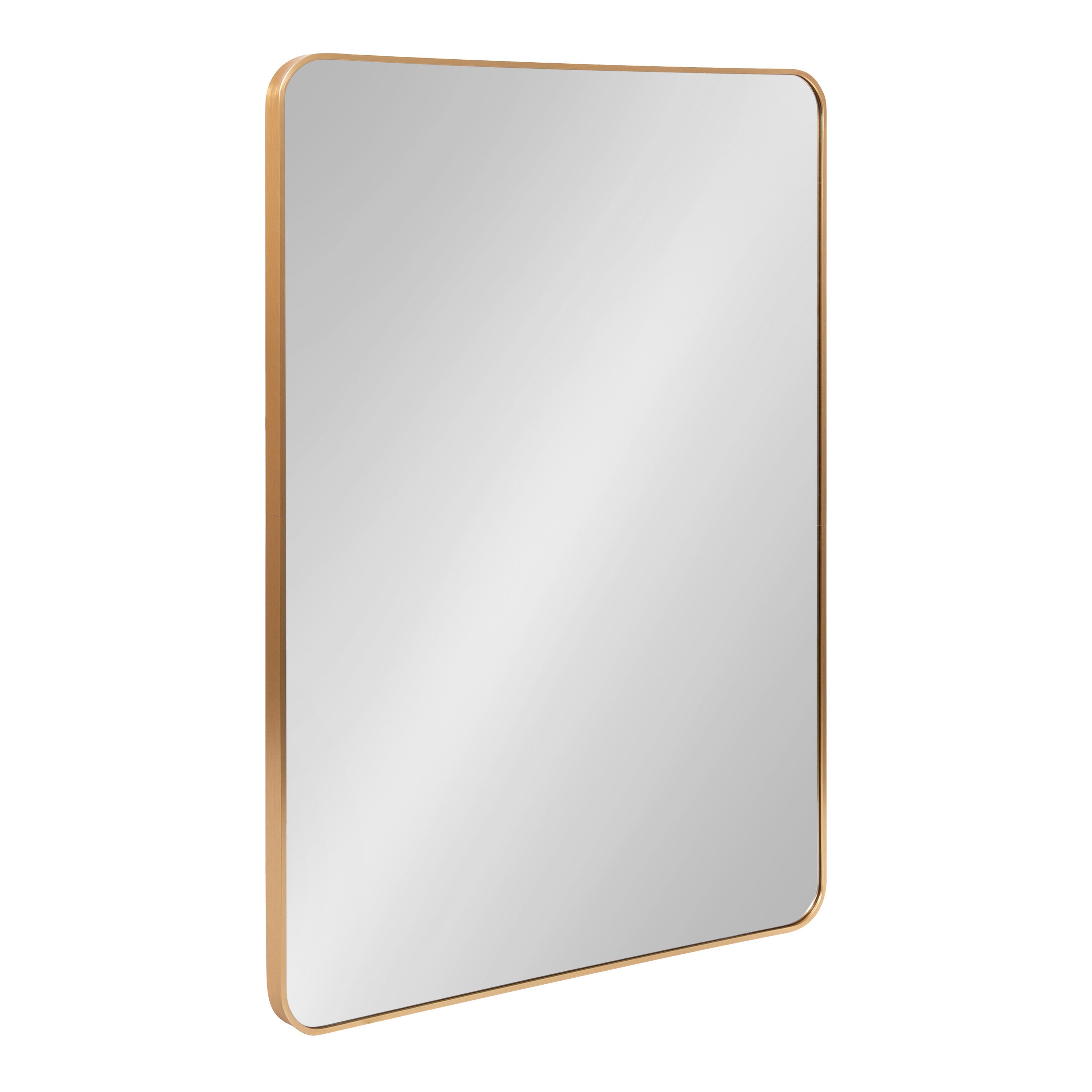 Rectangle Mirror Gold 30x42 1