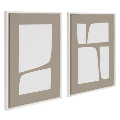Art Set 2 Piece Set 23x33 Sylvie White 1