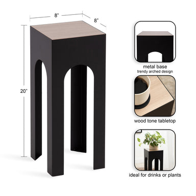 Drink Table 8x8x20 Natural 2