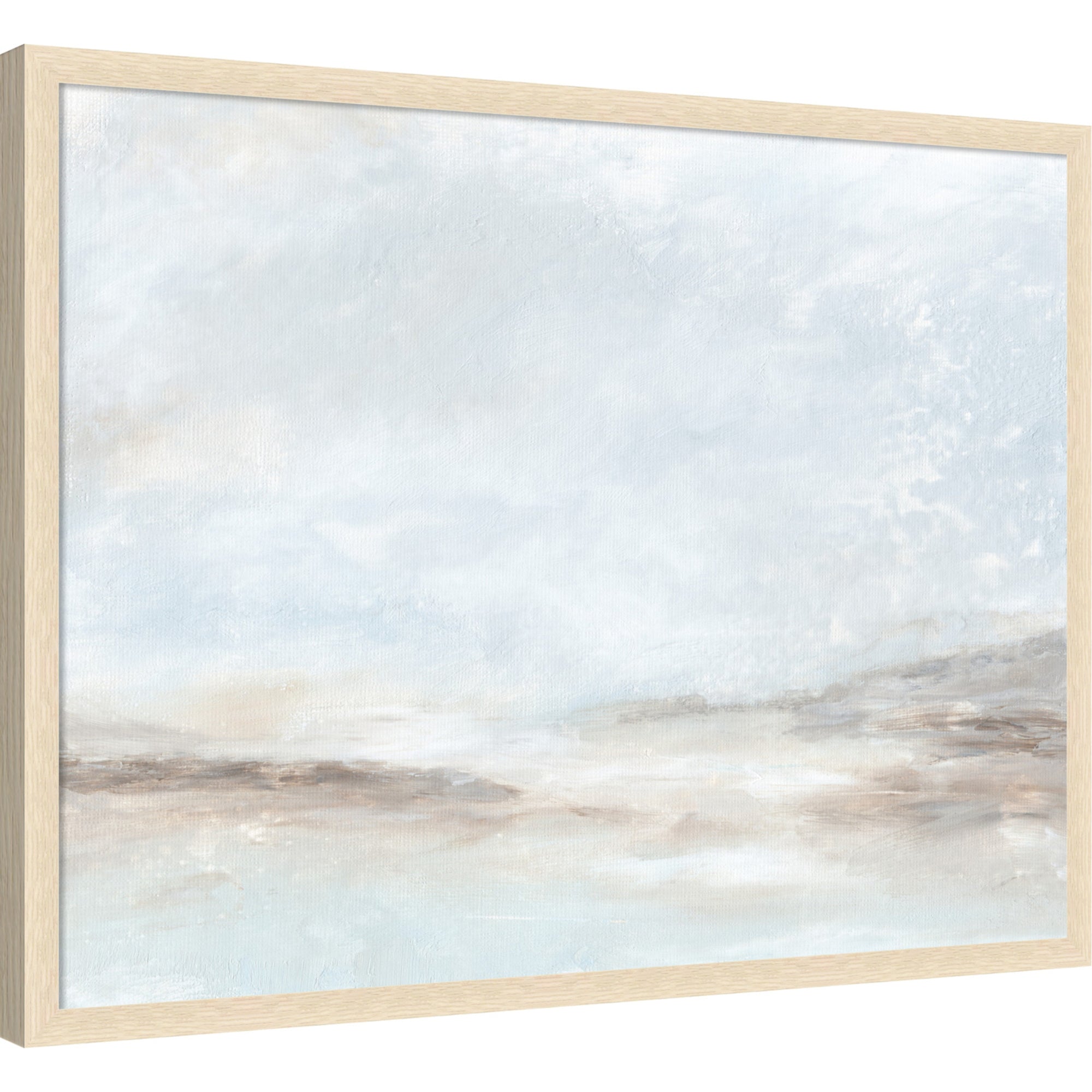 Mounted Canvas 38x29 Woodgrain Stripe Blonde 5