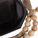 Decorative Accessory Set Black Natural Beige 3 Piece 4