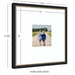 Wall Frame Belmont Black 20x20 matted to 8x8 2