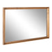 Rectangle Mirror Rustic Brown 24x36 6