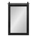Rectangle Mirror Black 24x38 2
