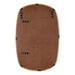 Capsule Mirror Walnut Brown 20x30 4