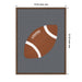 Framed Canvas 18x24 Sylvie Walnut 2