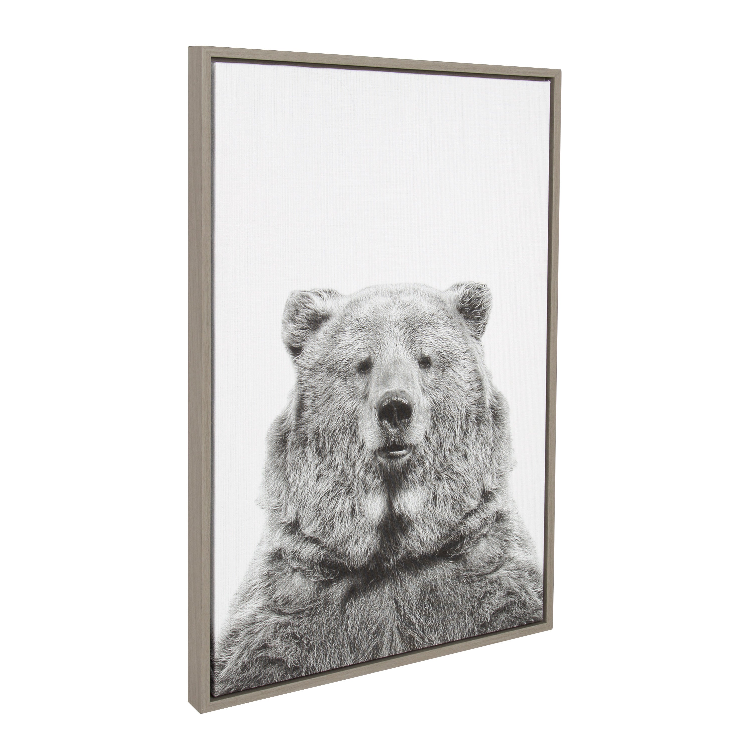 Framed Canvas 23x33 Sylvie Graywash 2