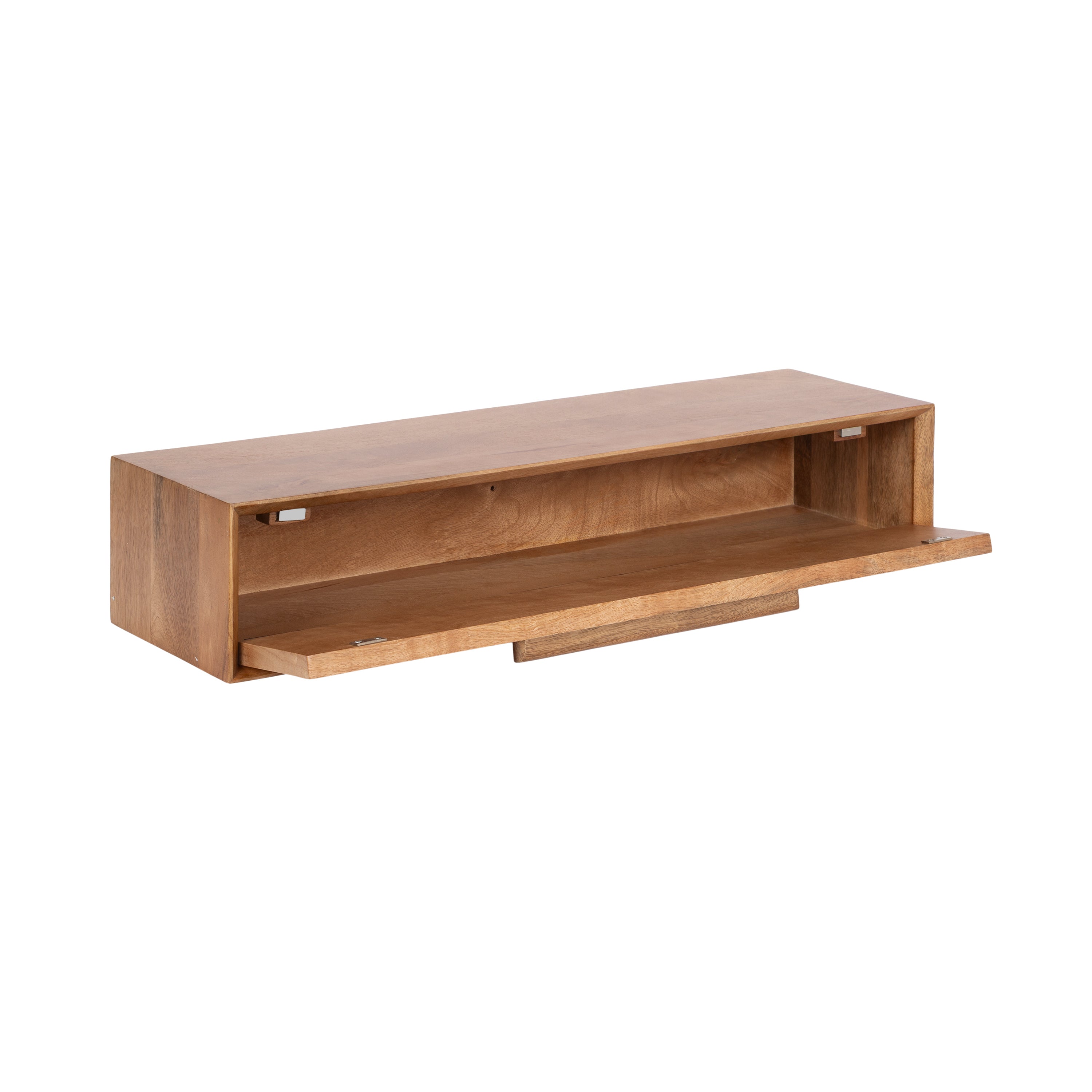 Floating Console Table Natural Biscuit 30x9x6 6