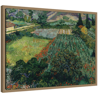 Framed Canvas 24x18 Sylvie Dark Gold 1