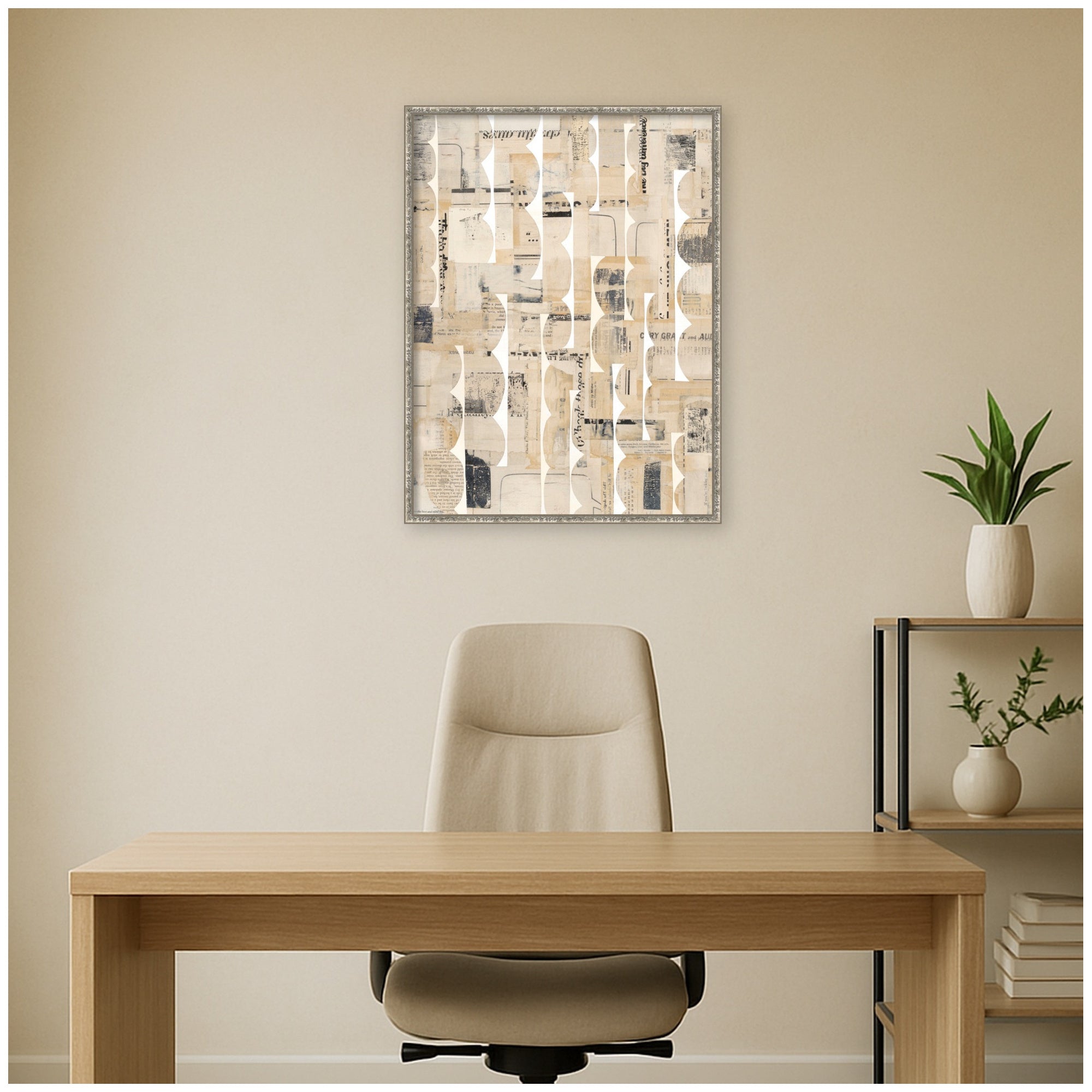 Mounted Canvas 25x33 Belvedere Silver 6