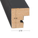 Wall Frame Black 11x14 matted to 8x10 6