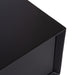 Floating Console Table Black 30x9x6 3