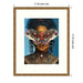 Framed Art 17 x 21 Bradford Bead Gold 2