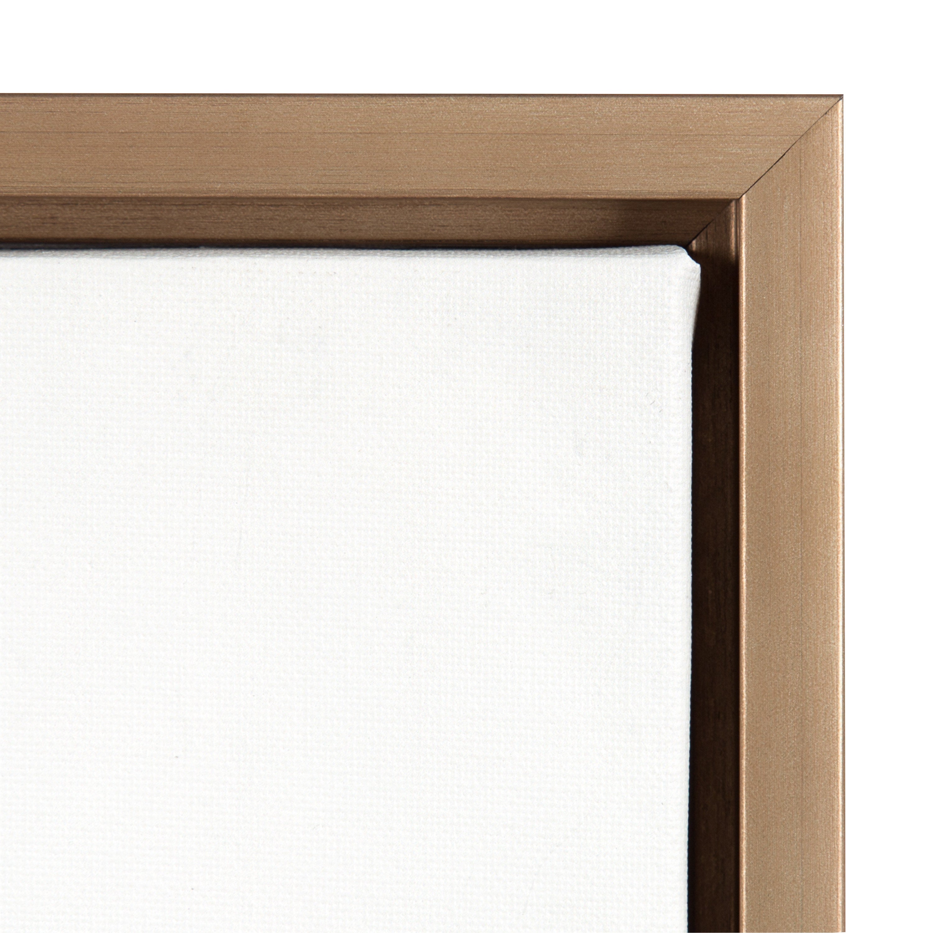 Framed Canvas Sylvie Dark Gold 18x24 3