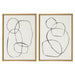 Art Set Sylvie Dark Gold 2 Piece Set 18x24 1