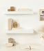 Floating Shelf 2 Piece 24 Inch White 8