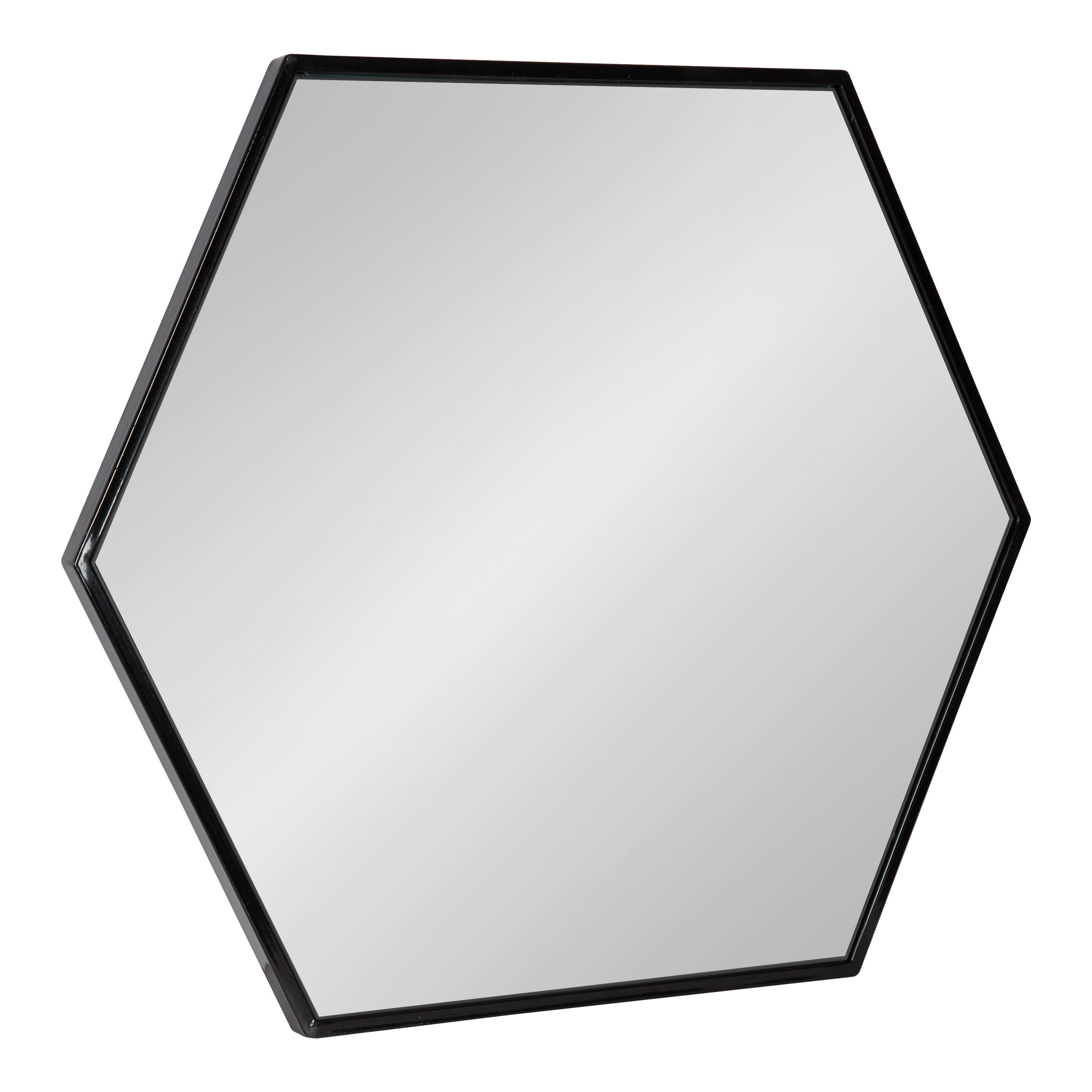 McNeer Hexagon Metal Wall Mirror