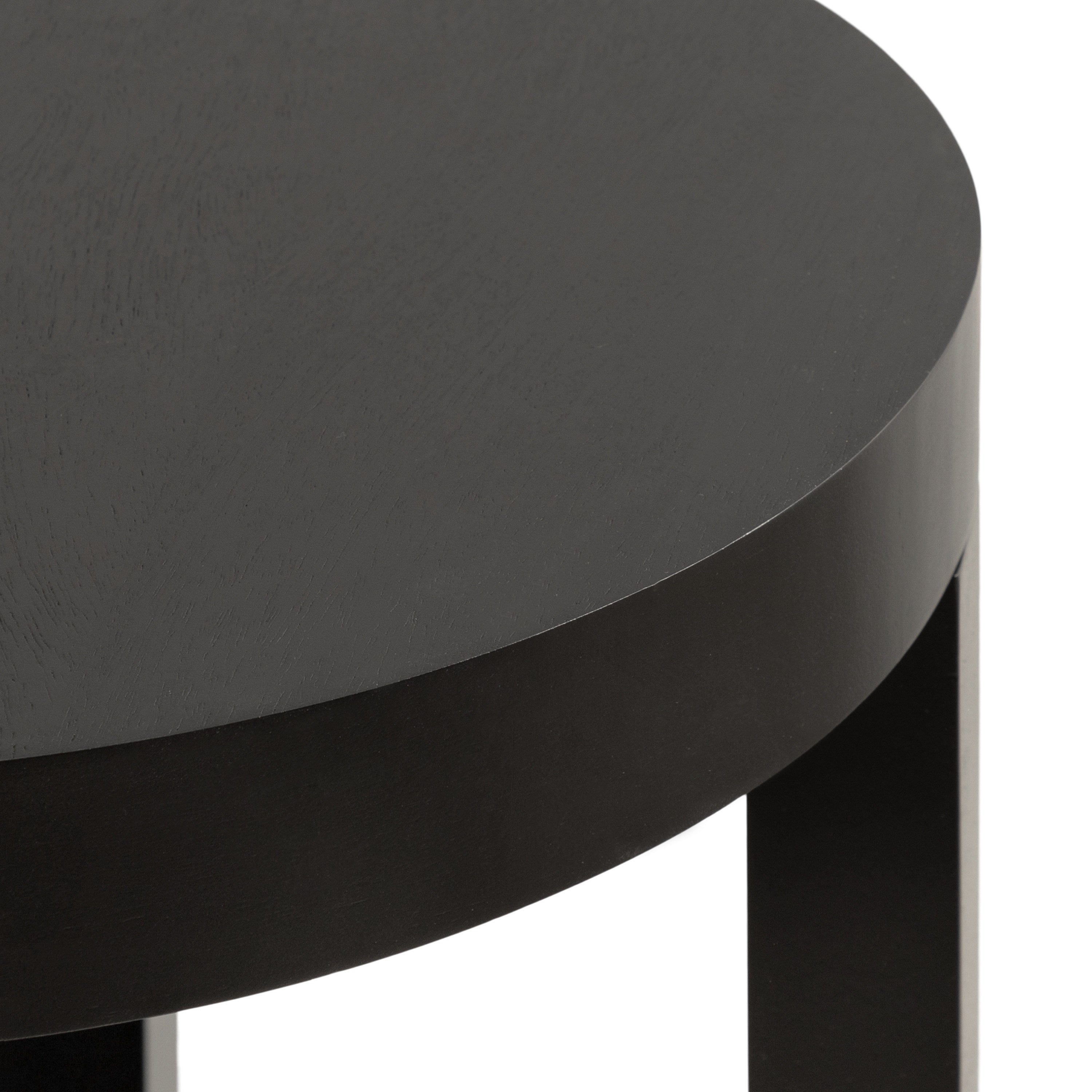 Side Table Black 16x16x24 3