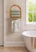 Bathroom Shelf Natural 17x8x22 6