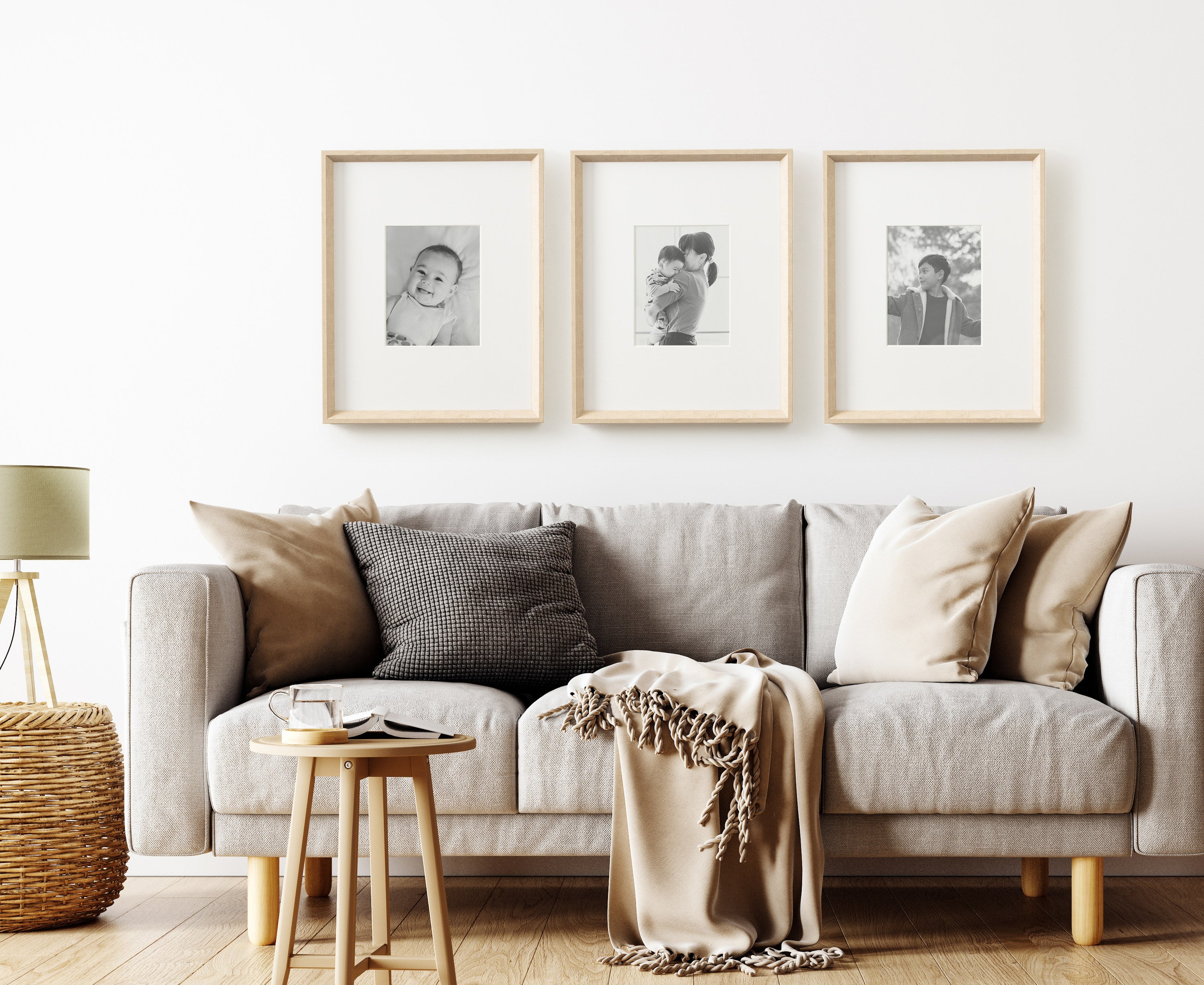 Wall Frame Natural 16x20 matted to 8x10 7