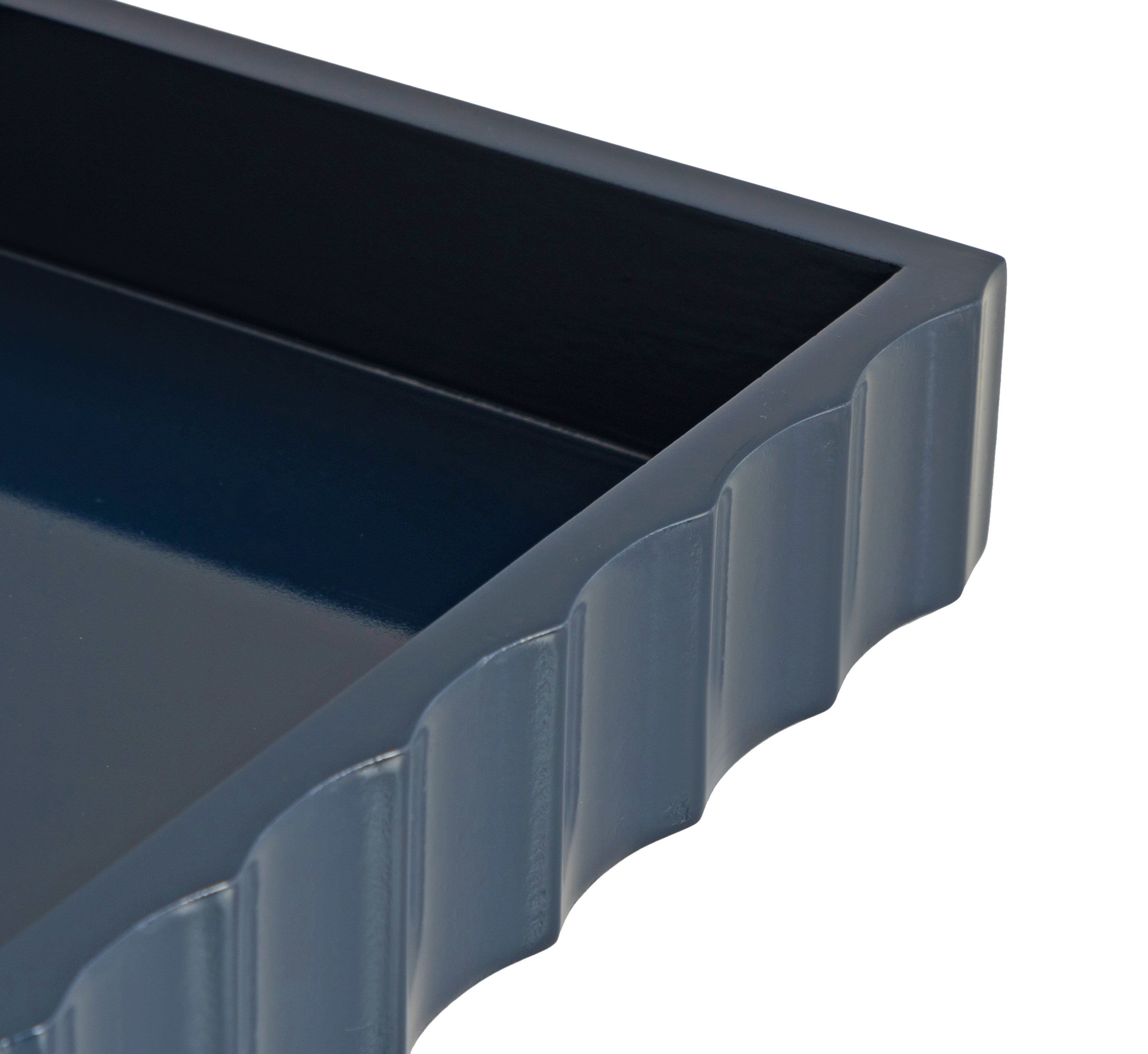 Serving Tray Navy Blue 16x12 3